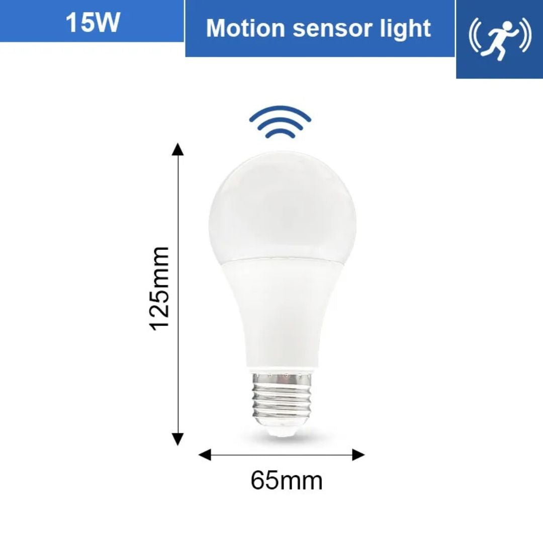 Ampoule Radar E27 à Détection de Mouvement