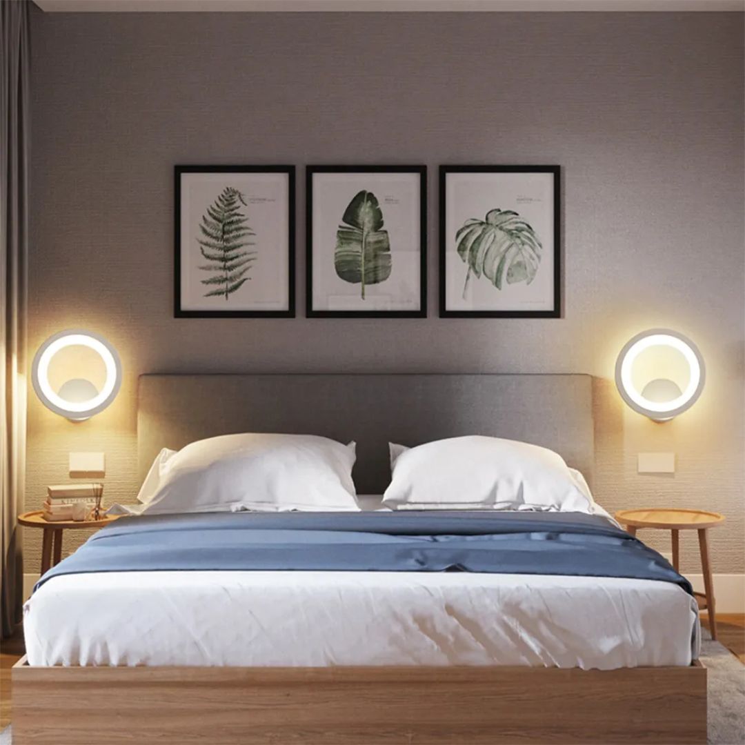 Lampe de chevet Murale moderne cercle