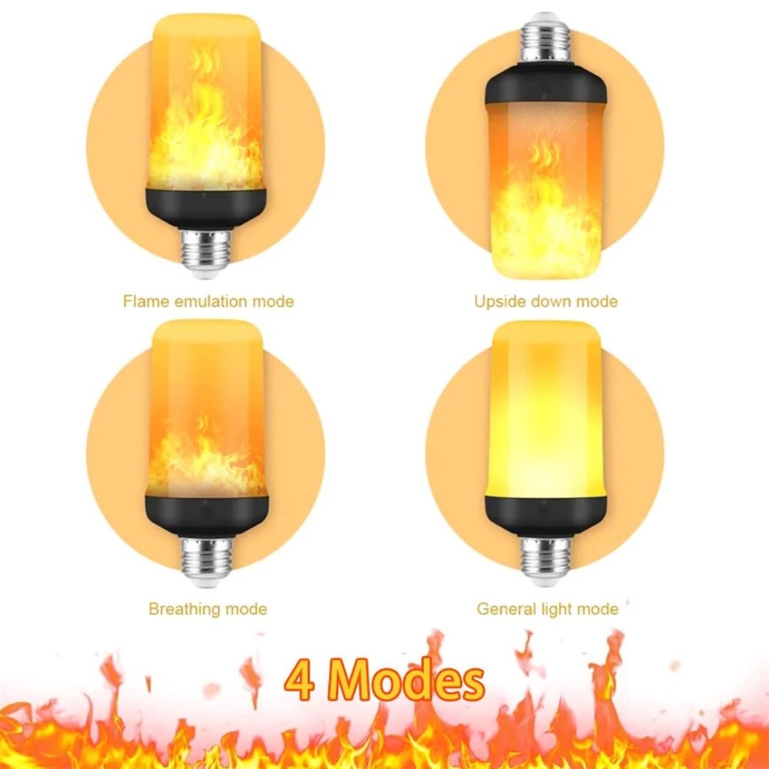 Ampoules Effet de Flamme E27 et E14