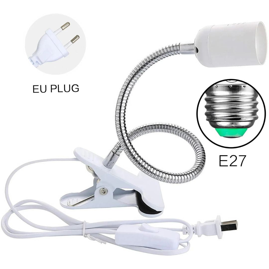 Lampe de Chevet Pince douille E27