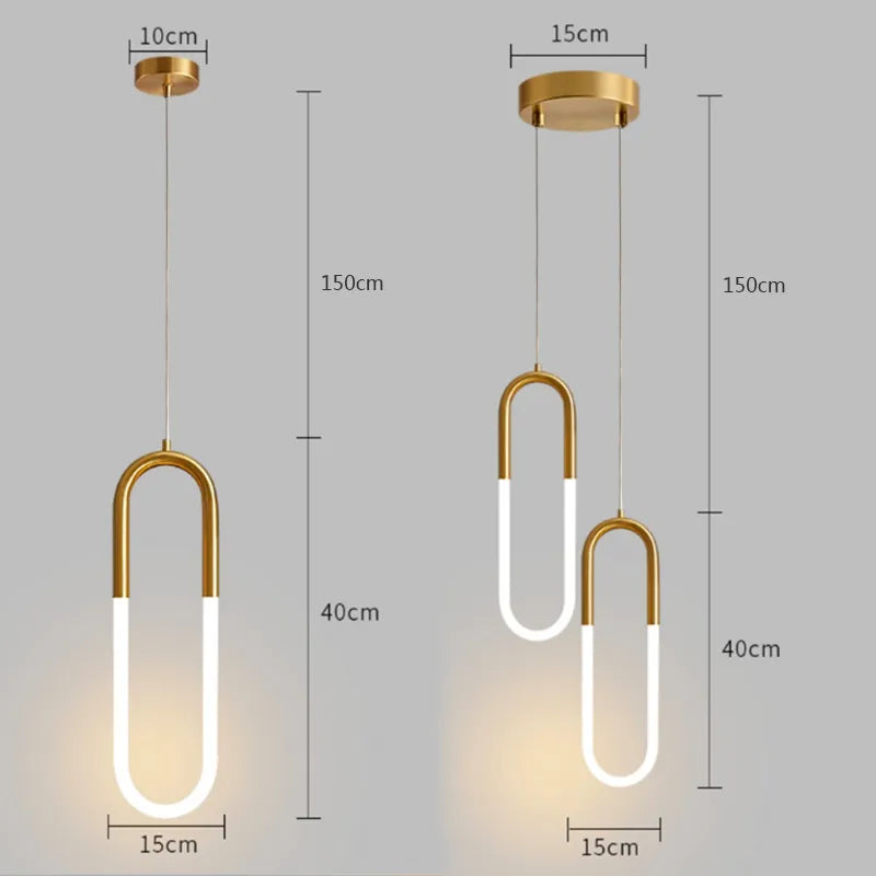 Lampe de Chevet Suspendue chic