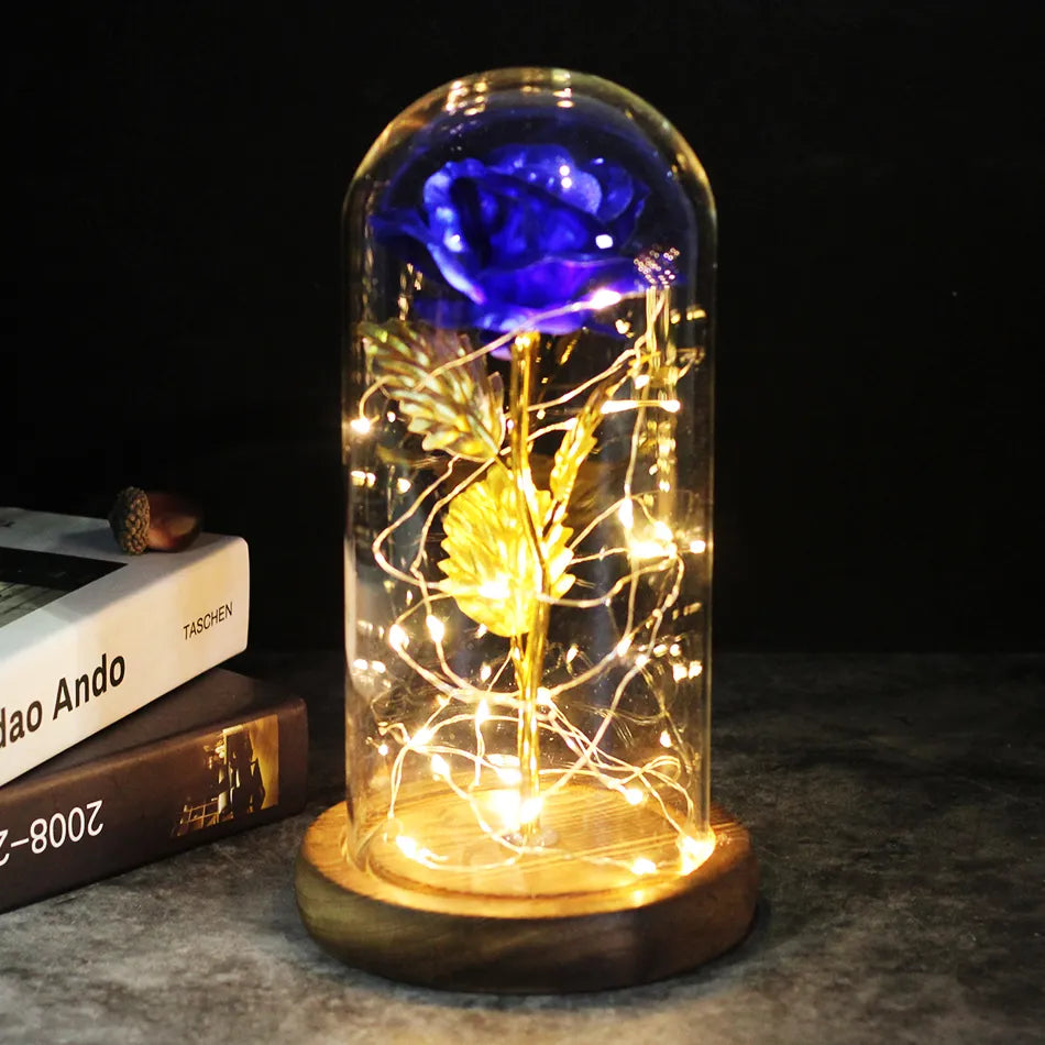 Lampe de chevet romantique rose eternel originale