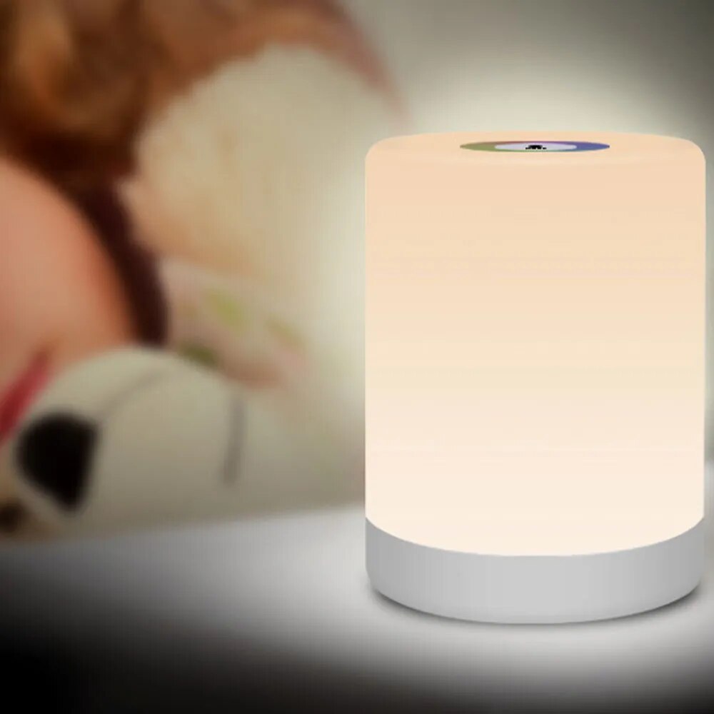 Lampe de chevet LED sans-fils Tactile RGB
