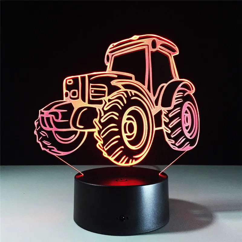 Lampe de Chevet Originale Tracteur