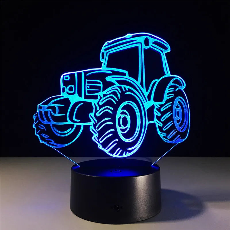 Lampe de Chevet Originale Tracteur