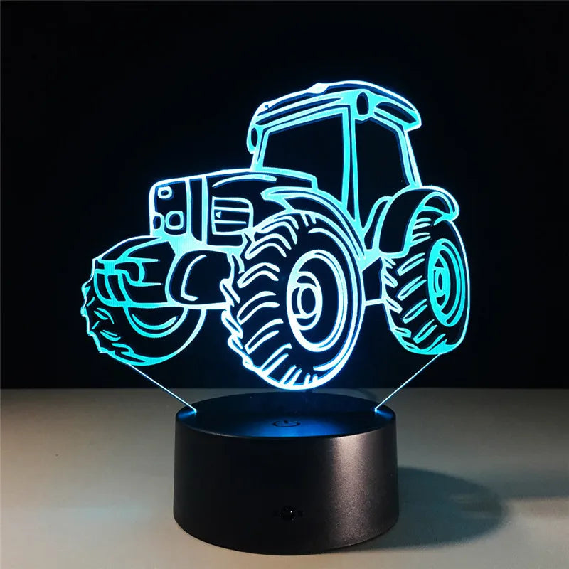 Lampe de Chevet Originale Tracteur