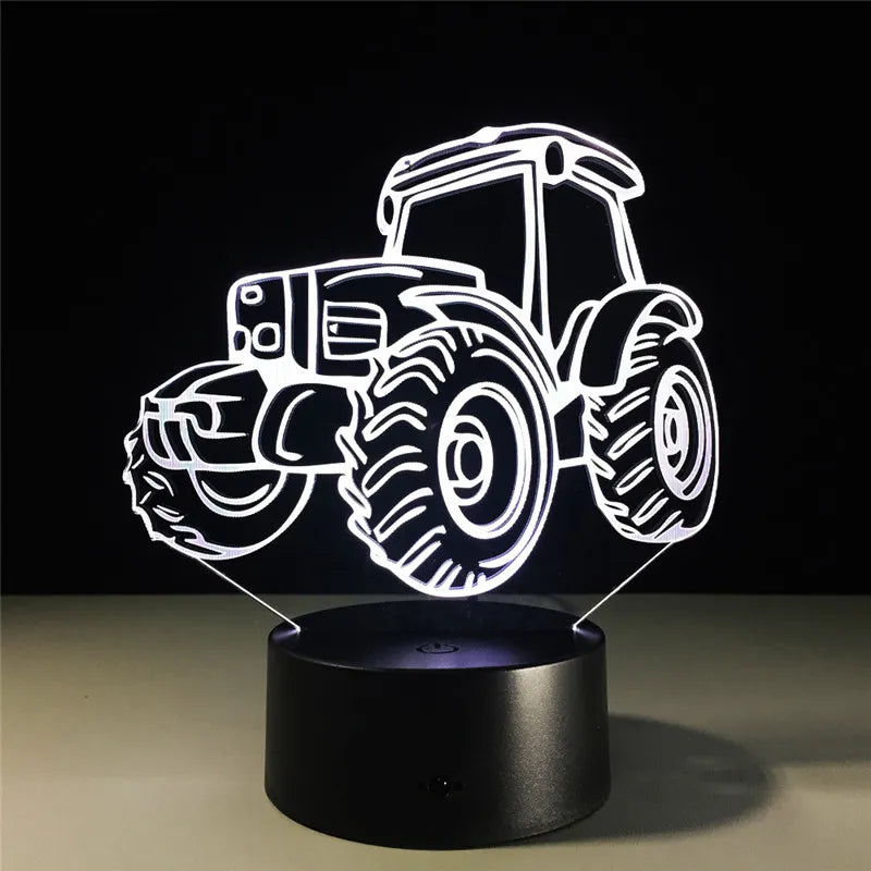 Lampe de Chevet Originale Tracteur