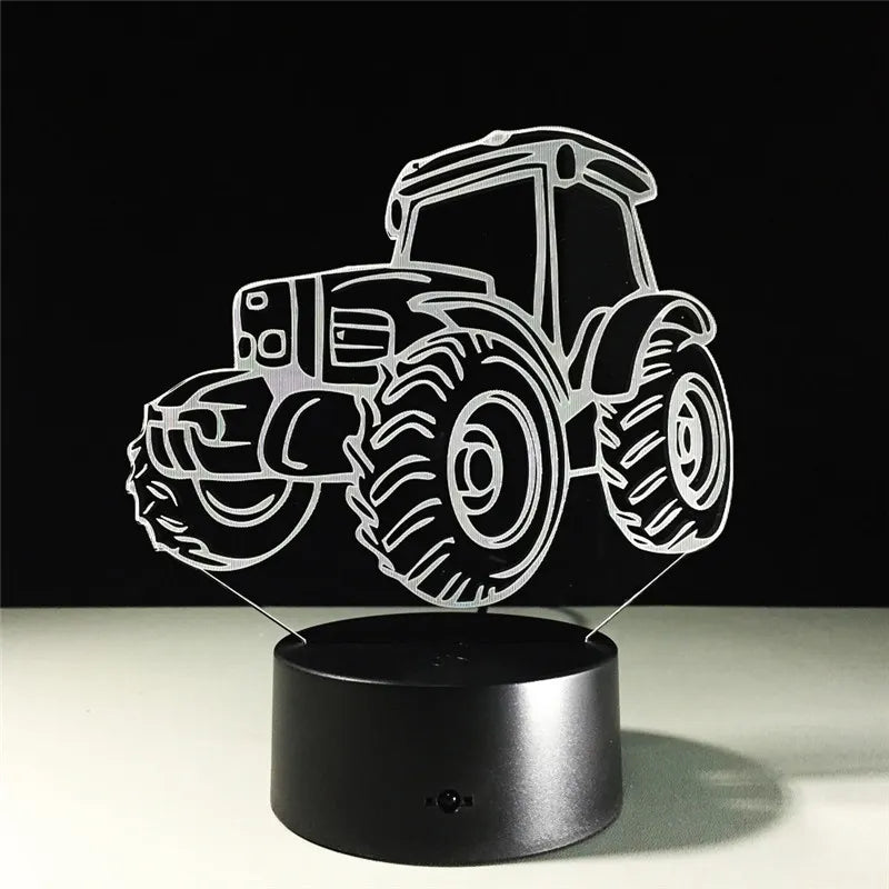 Lampe de Chevet Originale Tracteur
