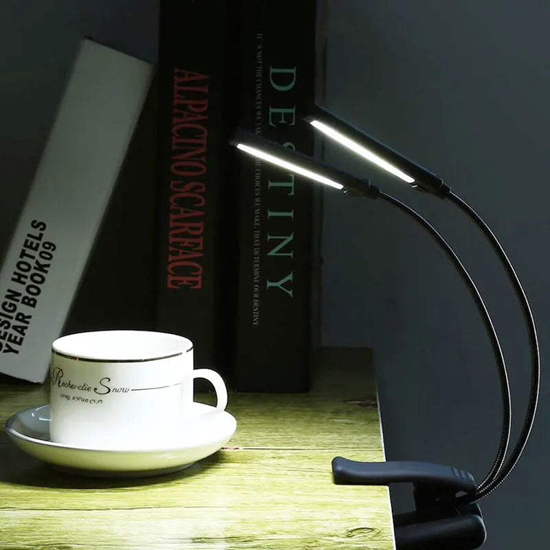 Lampe de Chevet Pince Rechargeable
