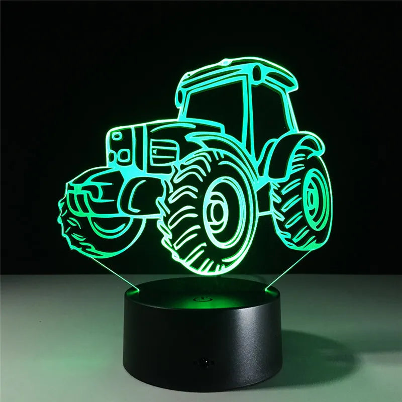 Lampe de Chevet Originale Tracteur
