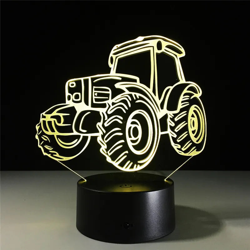 Lampe de Chevet Originale Tracteur