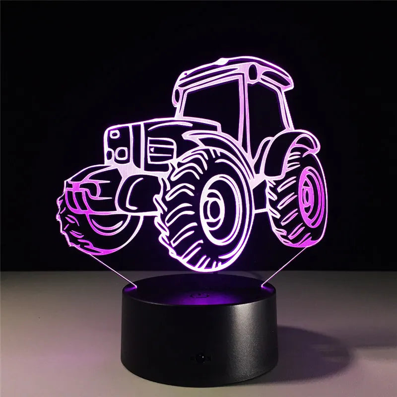 Lampe de Chevet Originale Tracteur