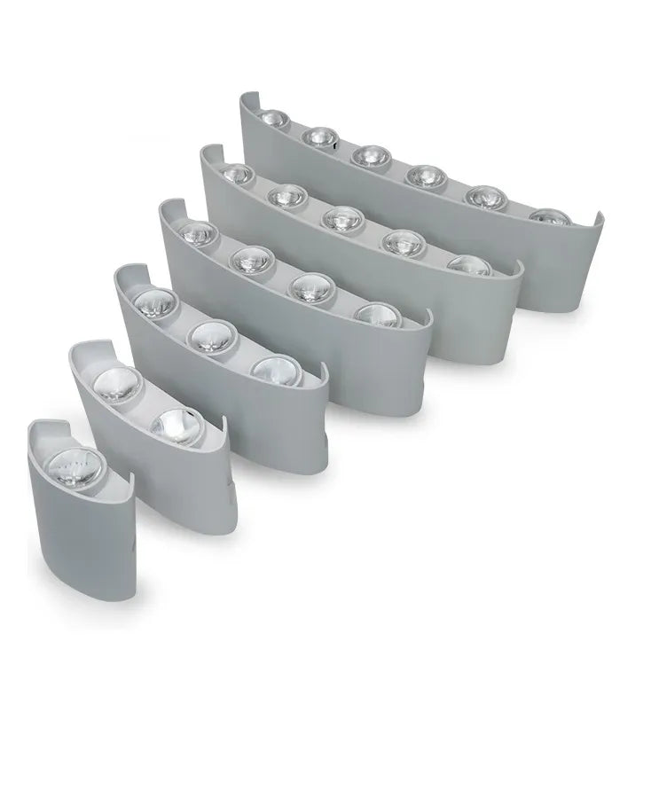 Lampe de chevet Led moderne murale curved