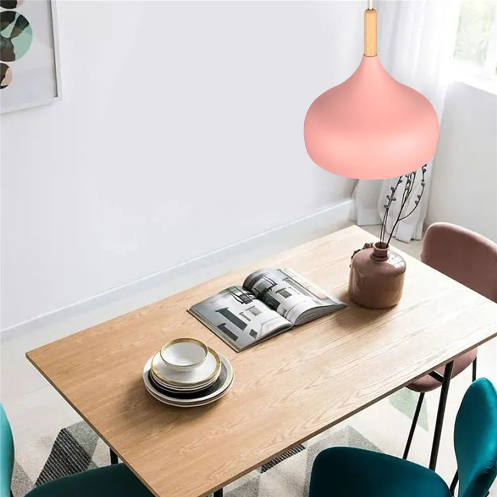 Lampe de Chevet Suspendue Rose