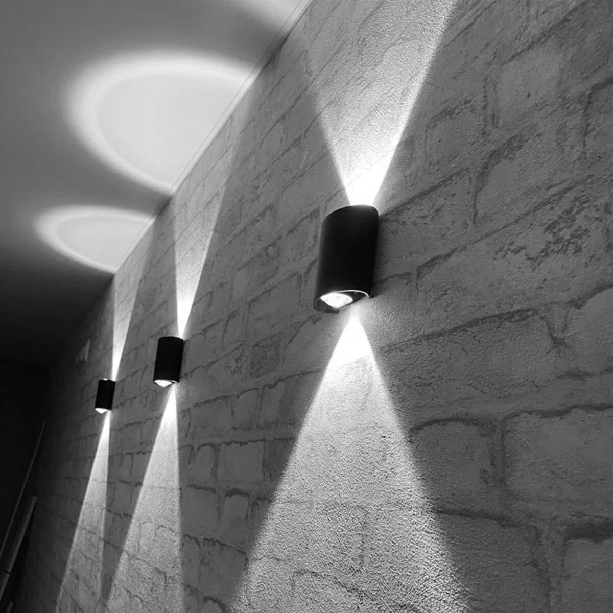 Lampe de chevet Led moderne murale curved