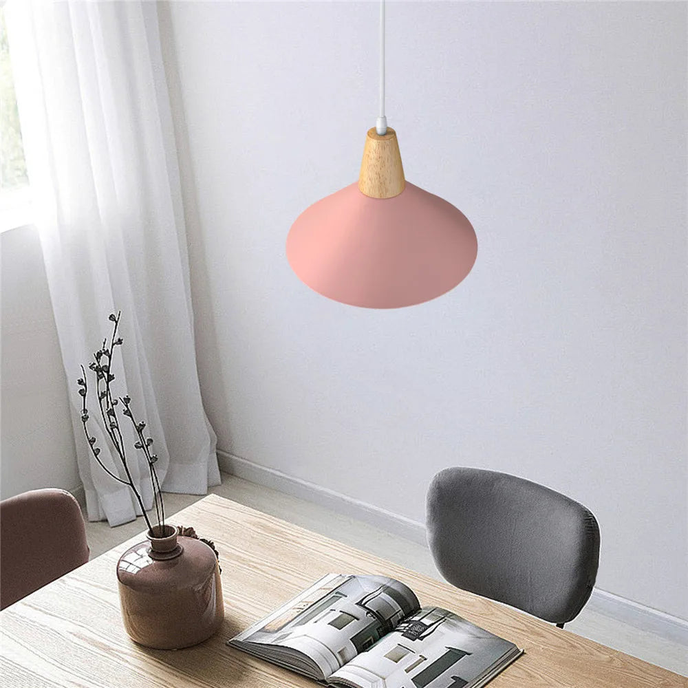 Lampe de Chevet Suspendue Rose
