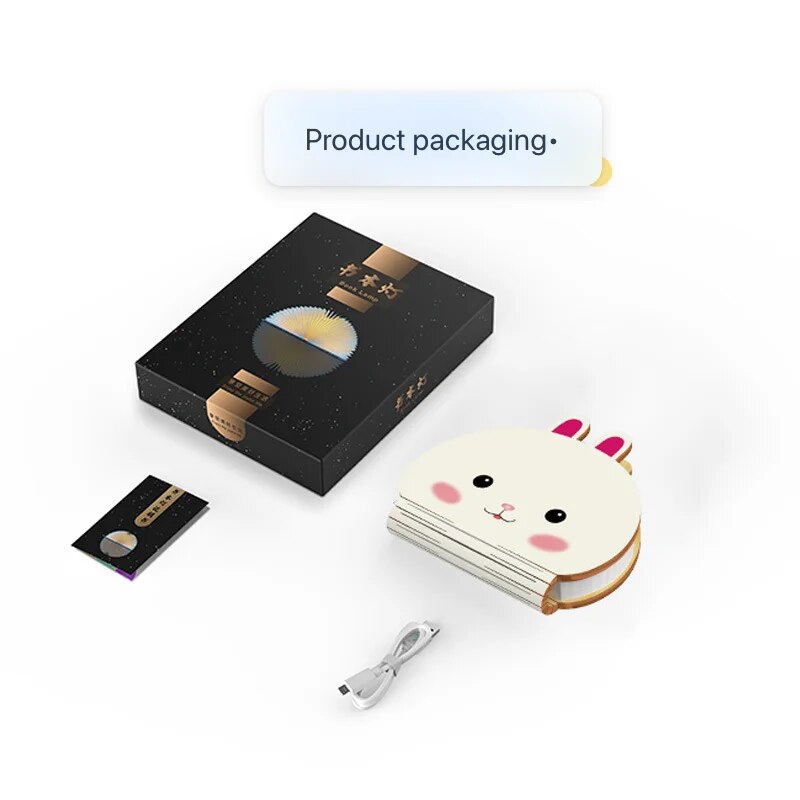 Lampe de chevet livre enfant