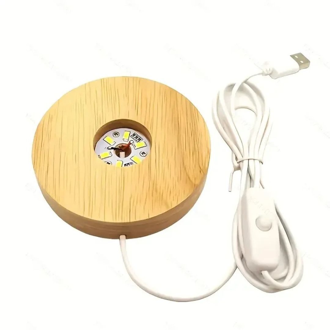 Base de Lampe de chevet ronde Led Original