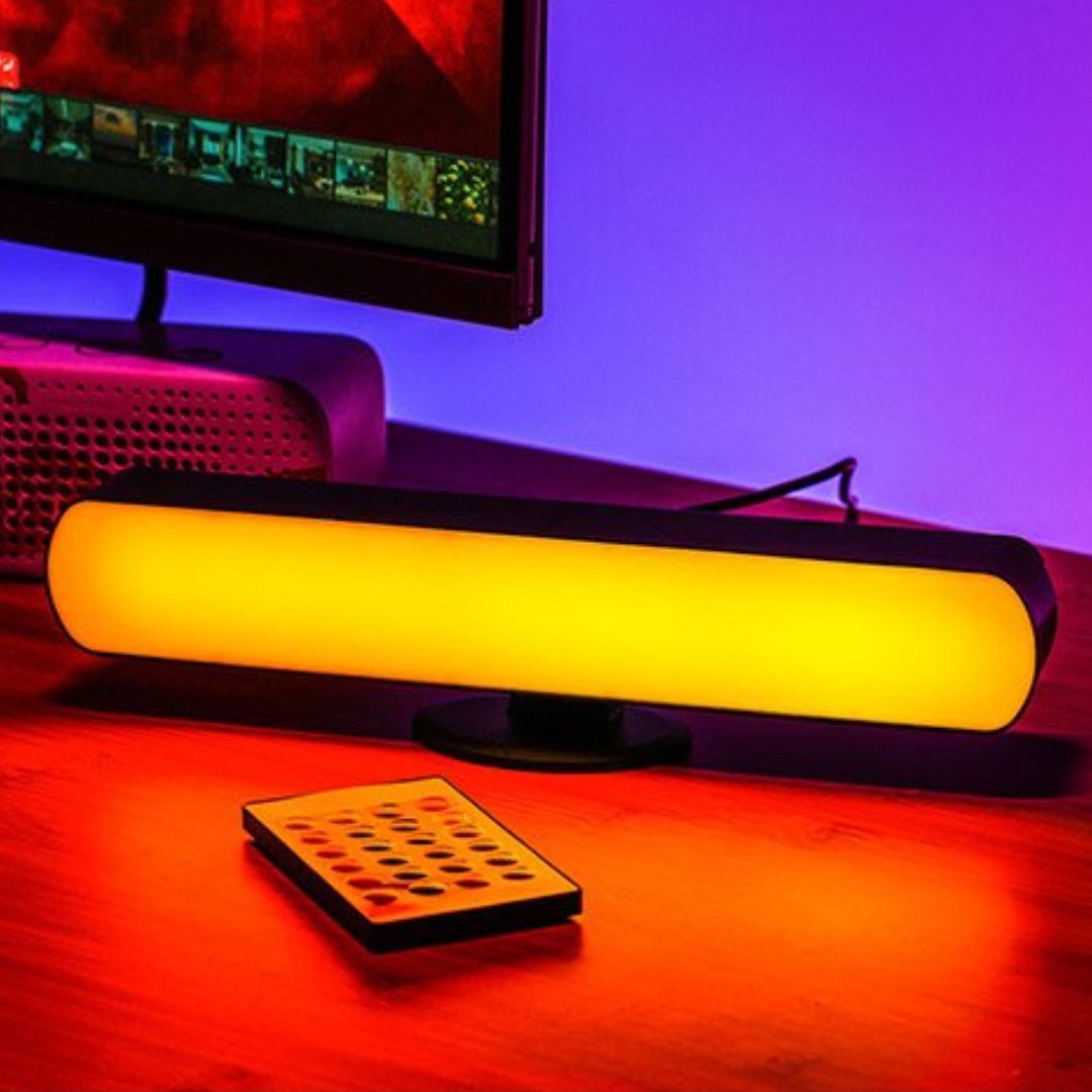Lampe de Chevet Barre Led avec télécommande