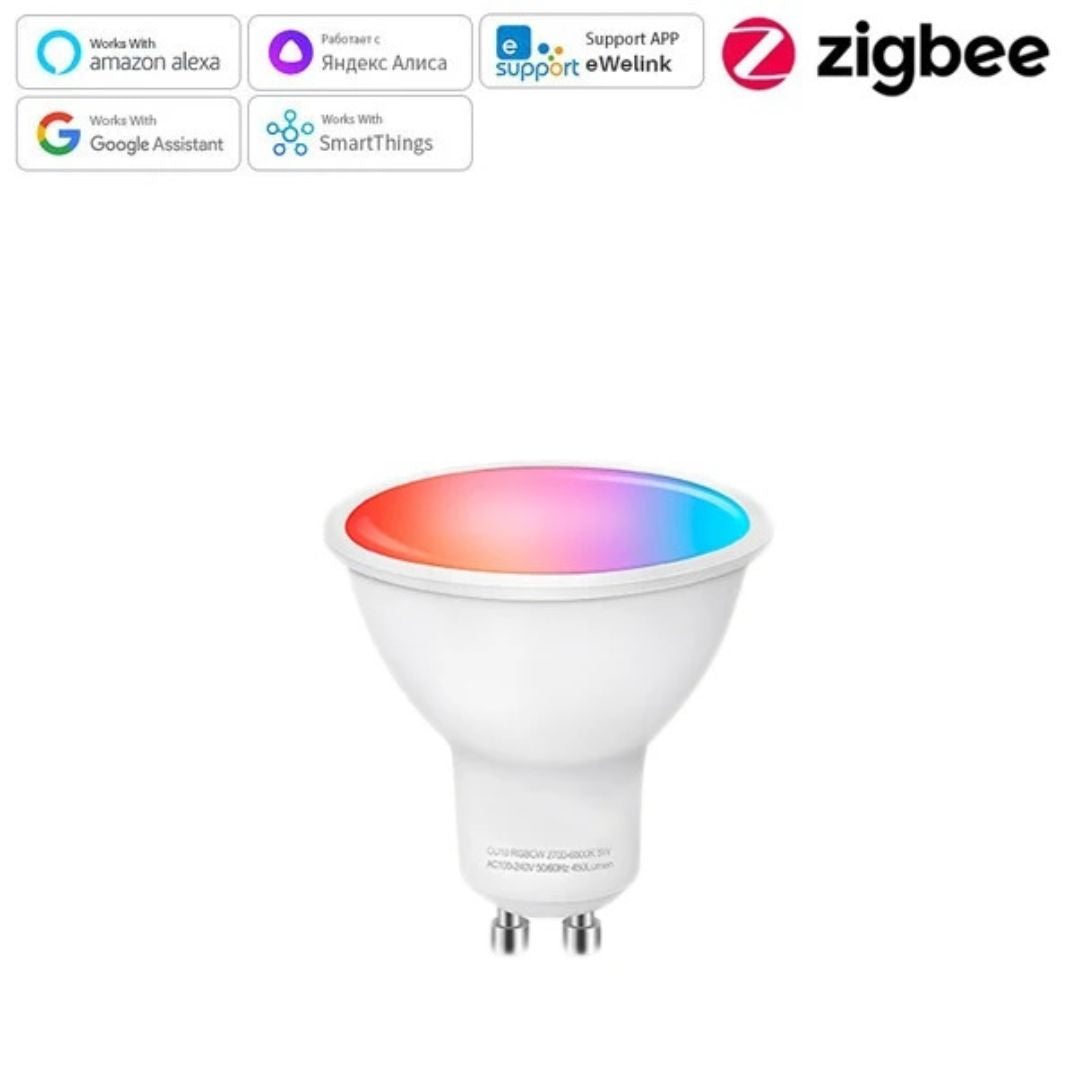 Ampoule GU10 WiFi ou Zigbee