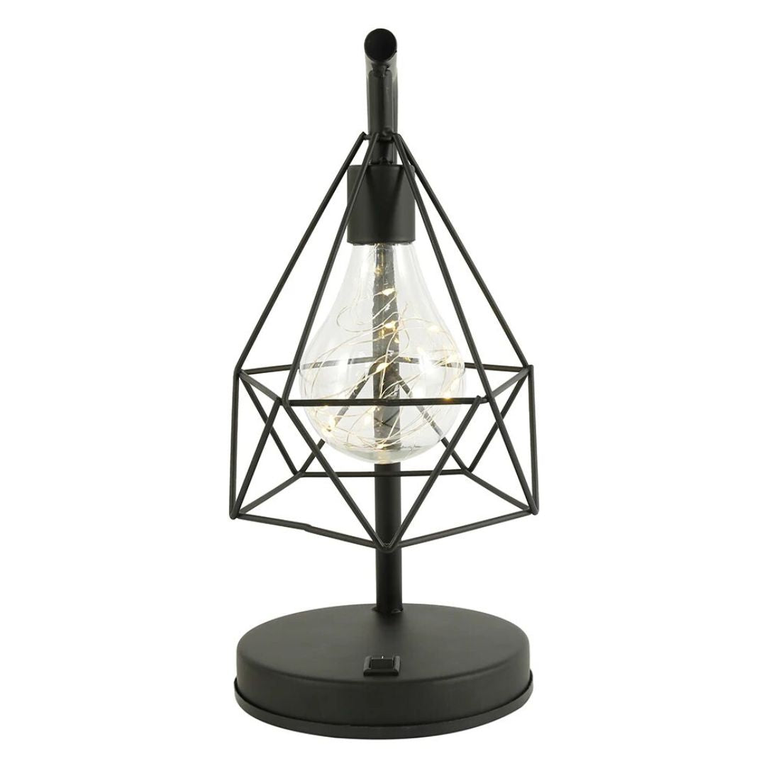 Lampe de Chevet LED Rétro à piles