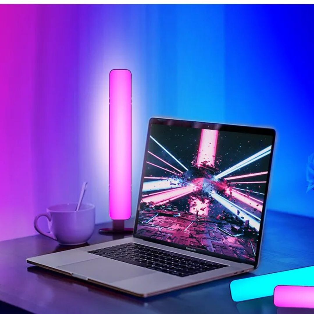 Lampe de Chevet Barre Led avec télécommande
