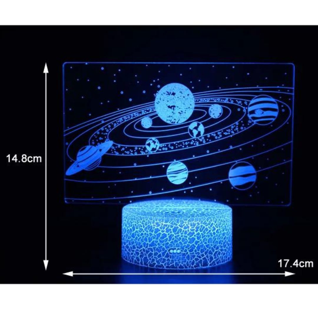 Lampe de Chevet Illusion 3D LED