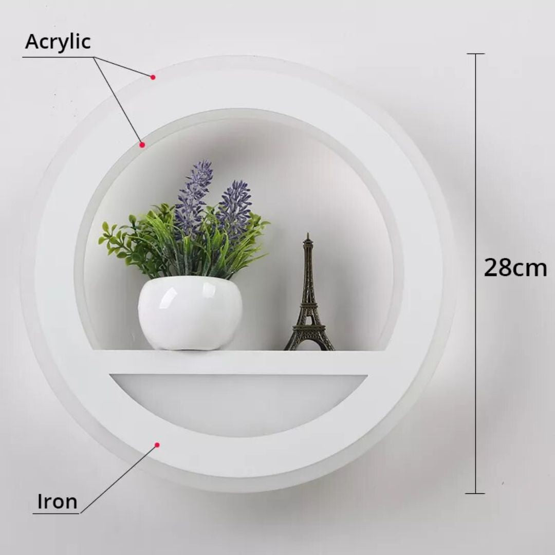 Lampe de Chevet Murale Moderne avec Télécommande