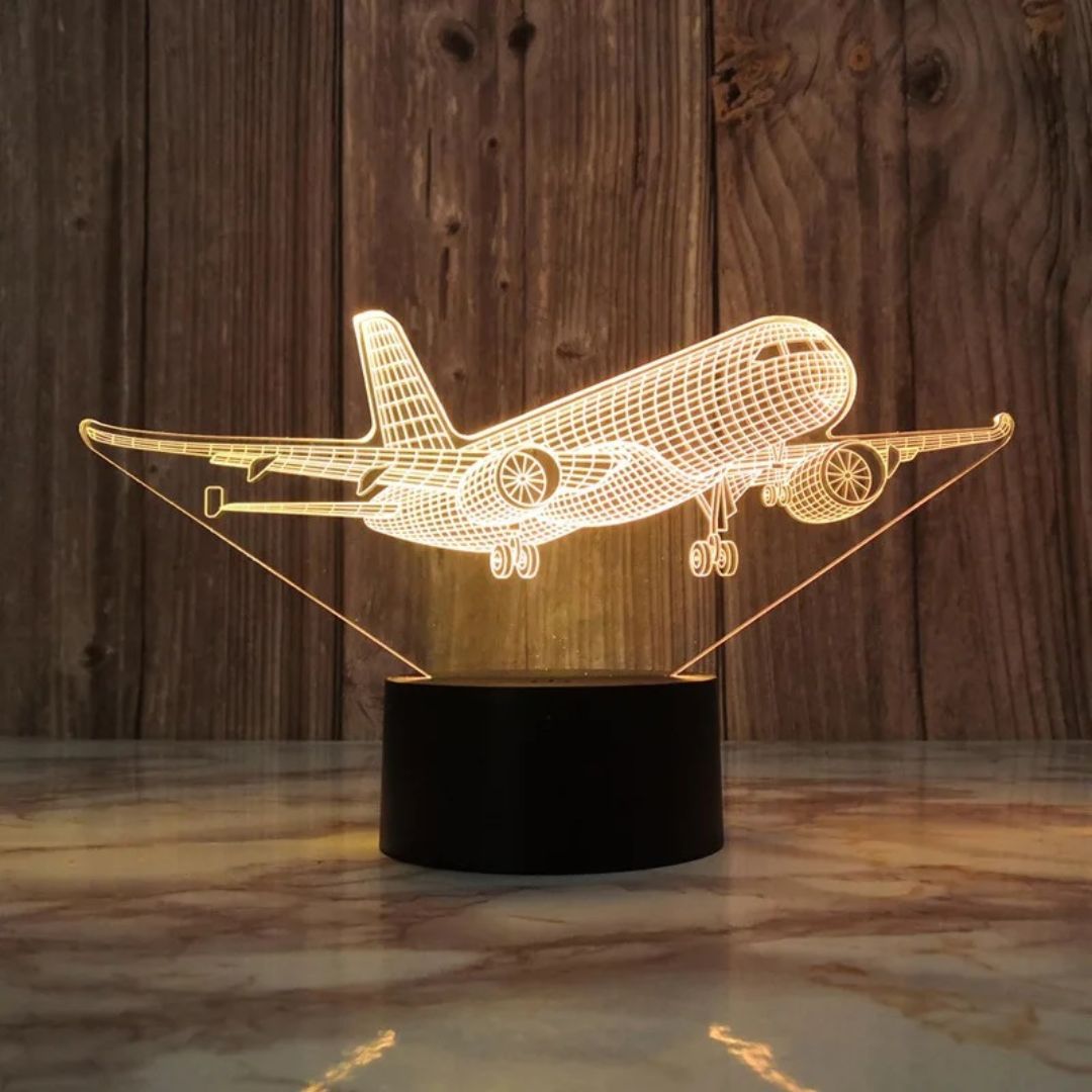 Lampe de chevet Originale Avion