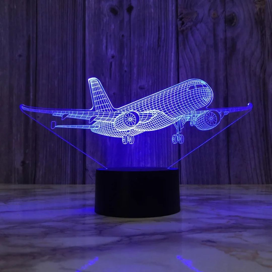 Lampe de chevet Originale Avion