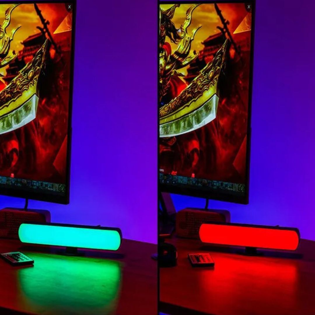 Lampe de Chevet Barre Led avec télécommande