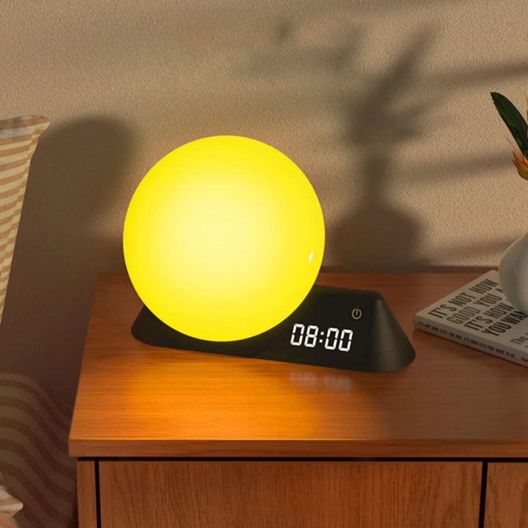 Lampe de Chevet Réveil Connectée