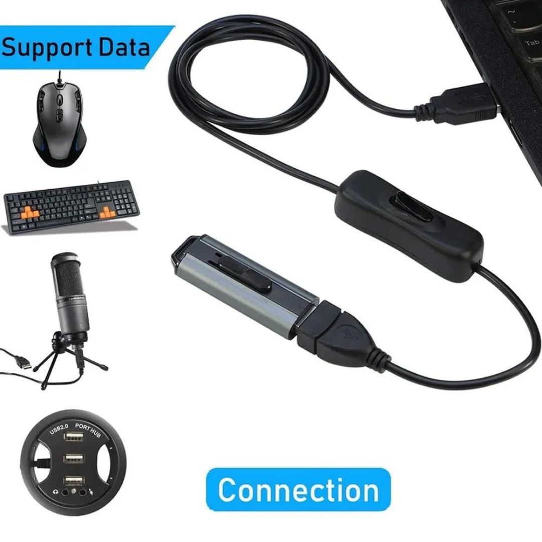 Interrupteur avec Prise USB pour Lampe de Chevet