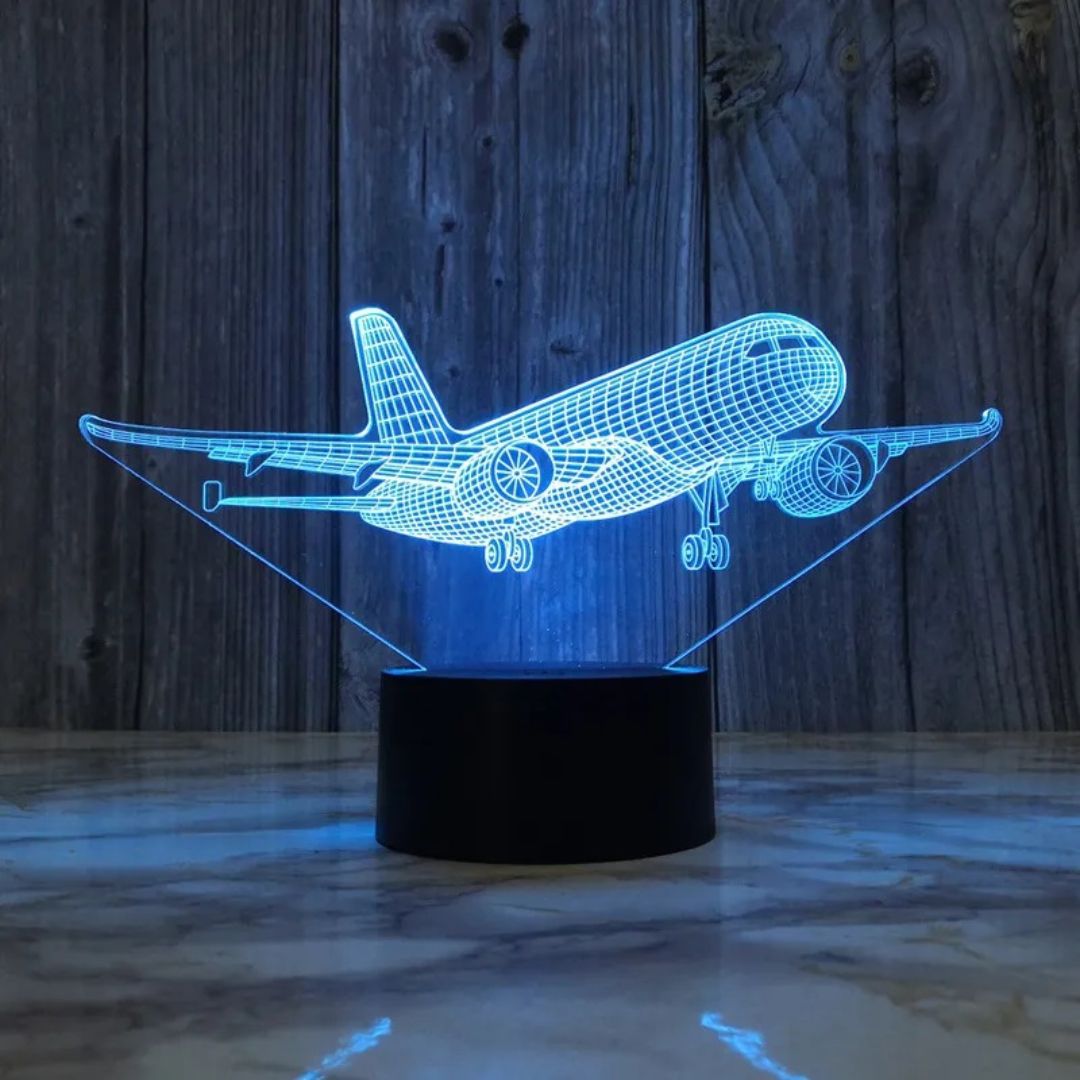 Lampe de chevet Originale Avion