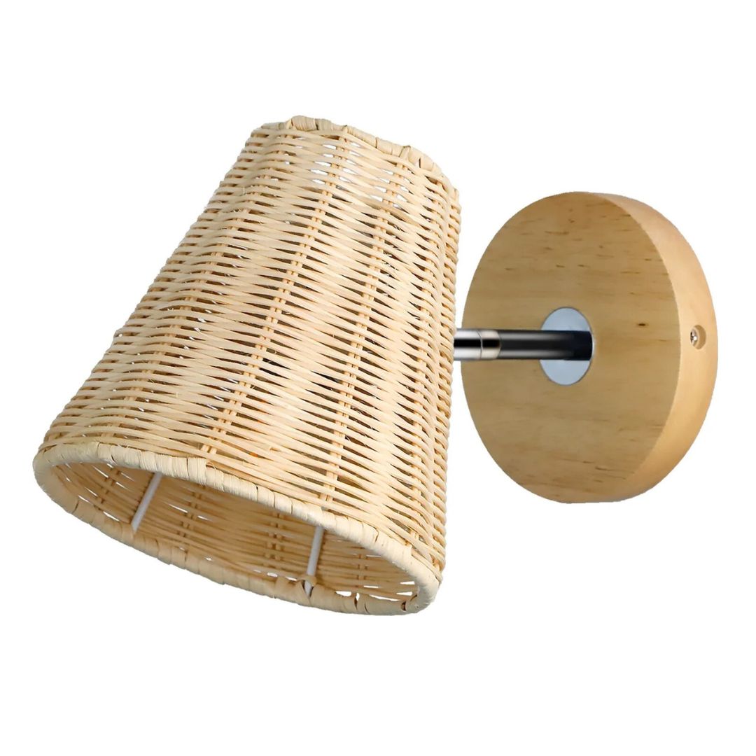 Lampe de Chevet murale en Bambou