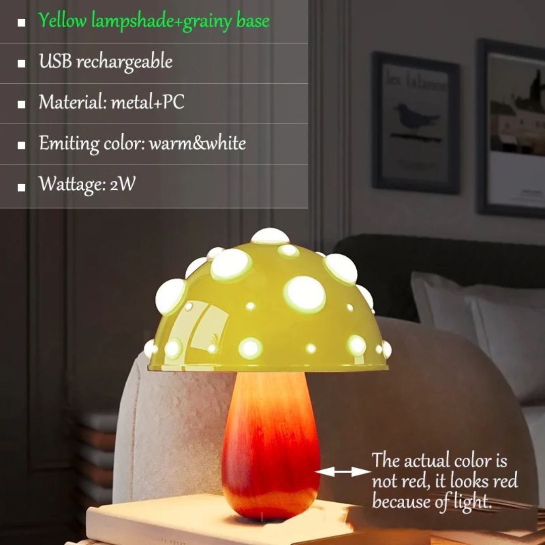 Lampe de Chevet Champignon chic