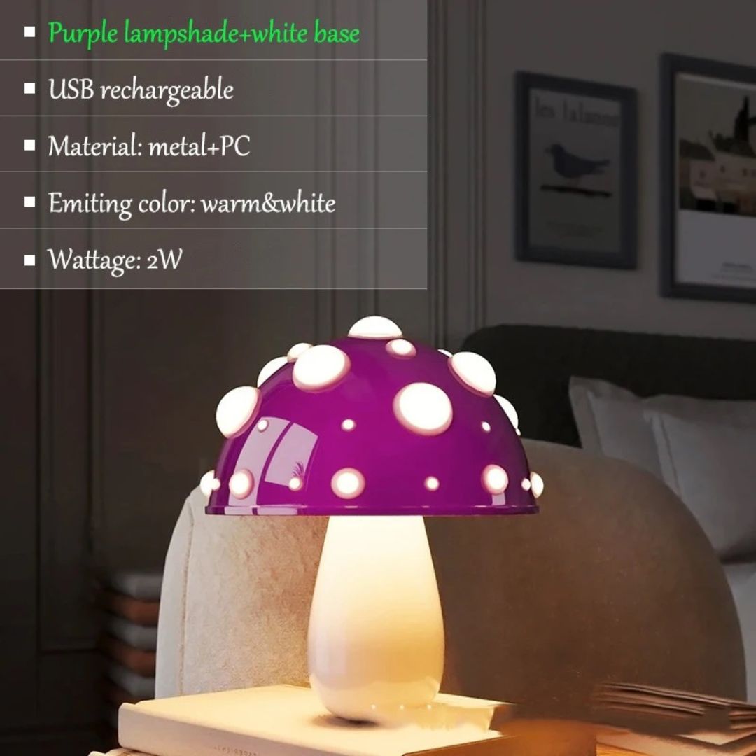Lampe de Chevet Champignon chic
