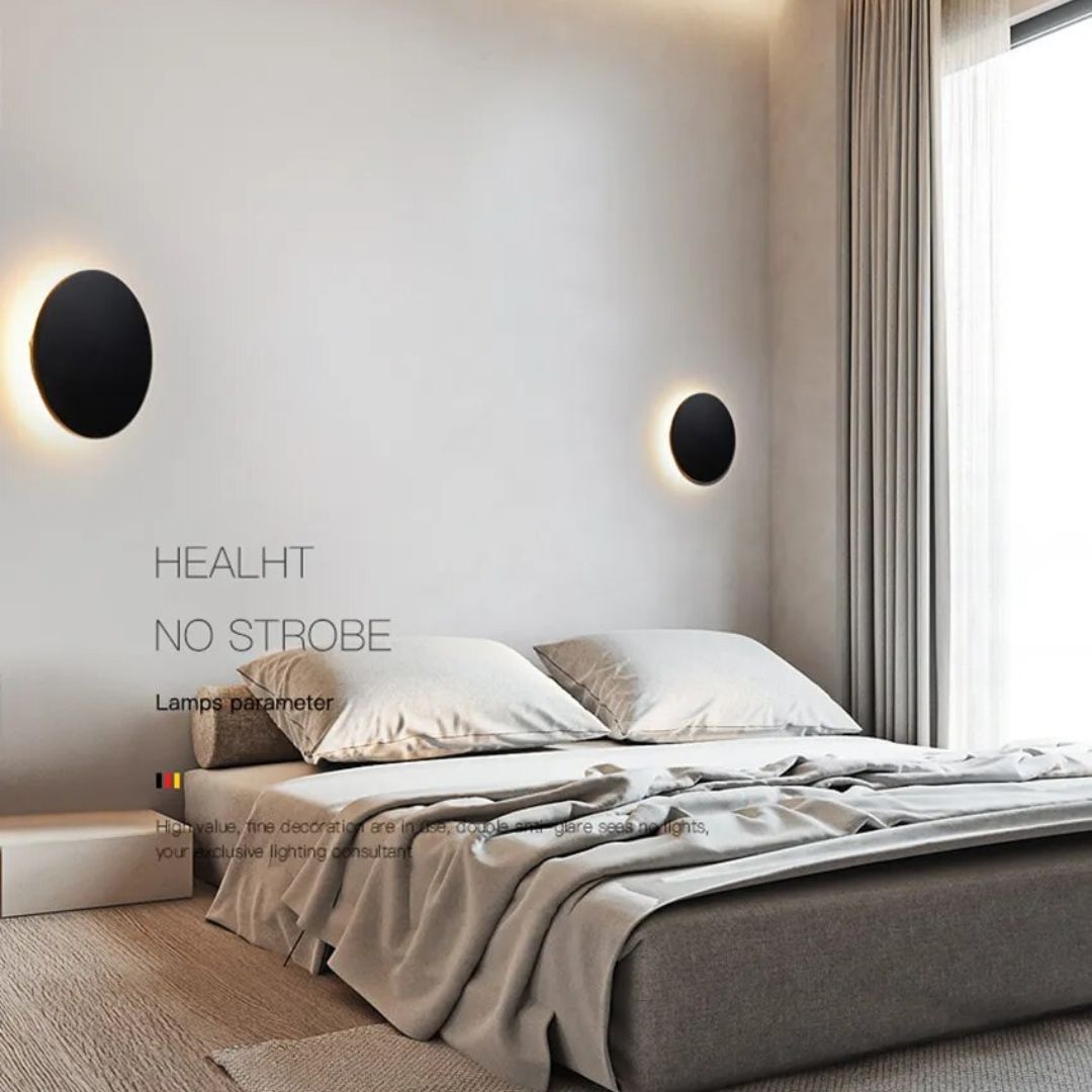 Lampe de Chevet LED Murale ronde Moderne