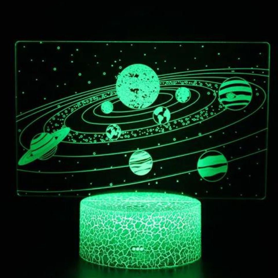 Lampe de Chevet Illusion 3D LED