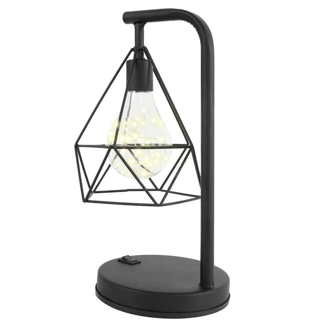 Lampe de Chevet LED Rétro à piles