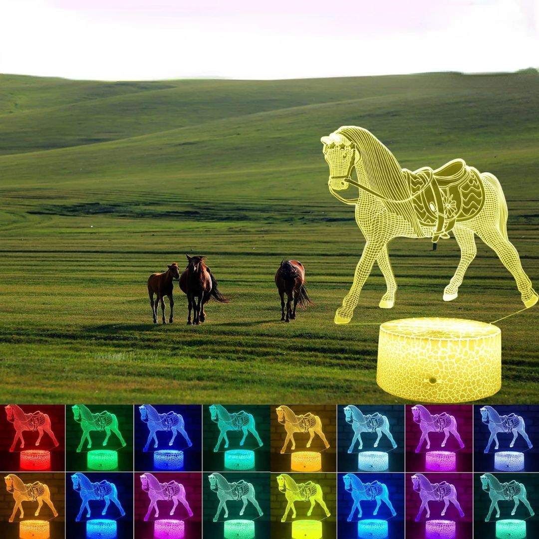 Lampe de Chevet Originale Cheval