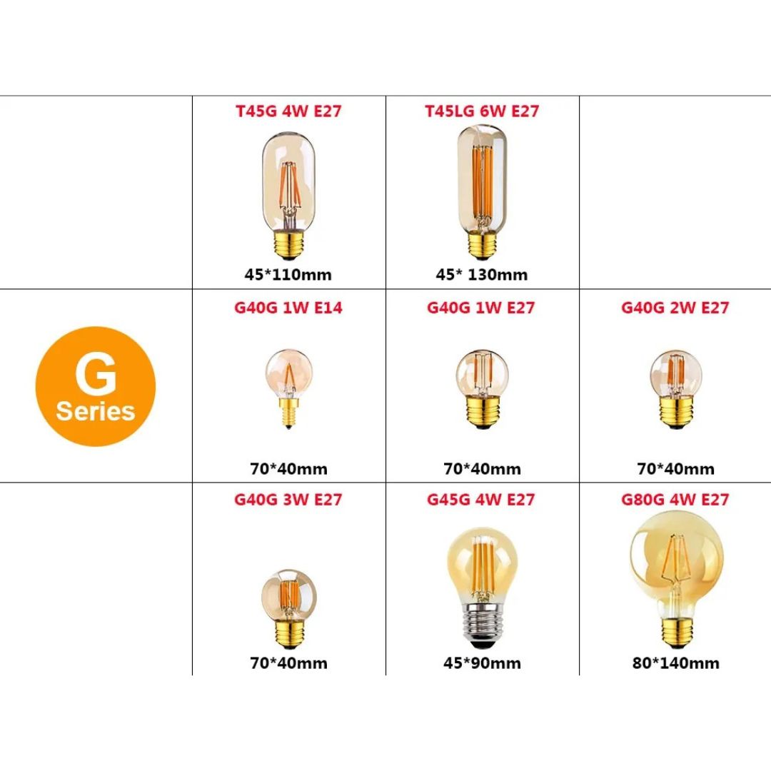 Ampoule E14 à Filament LED