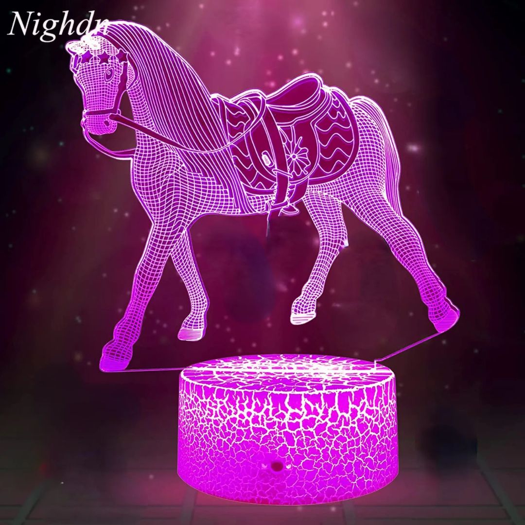 Lampe de Chevet Originale Cheval