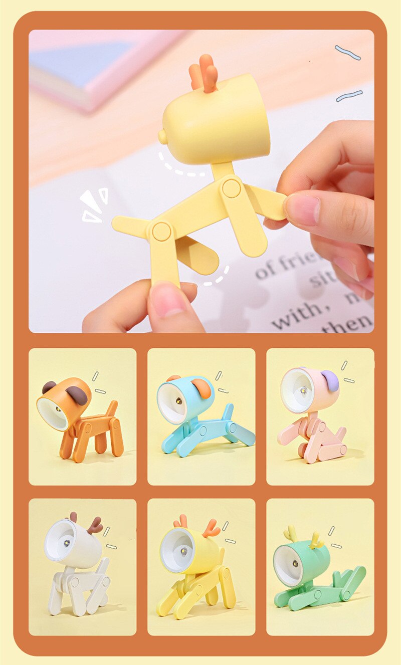 Lampe de chevet animaux enfant