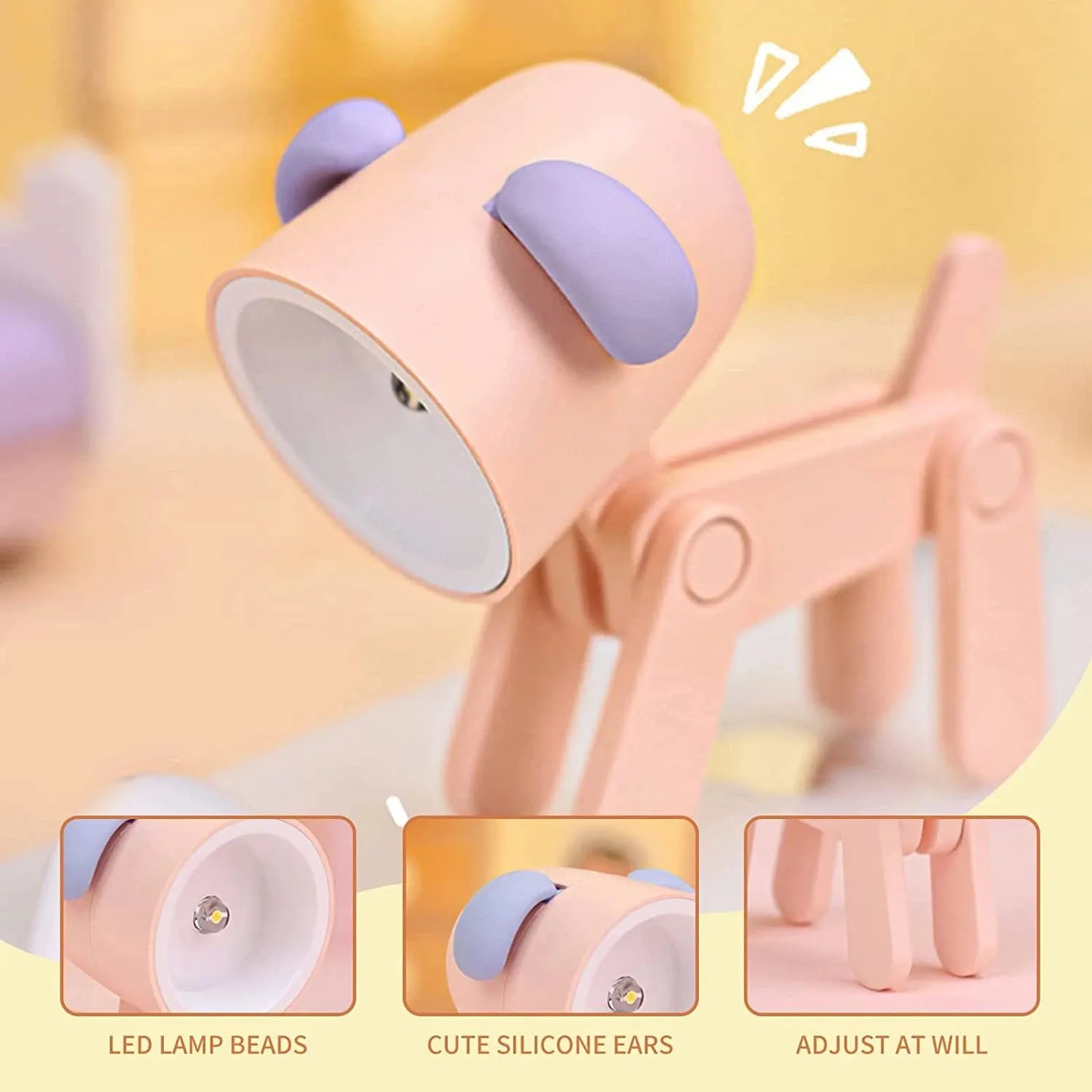 Lampe de chevet animaux enfant