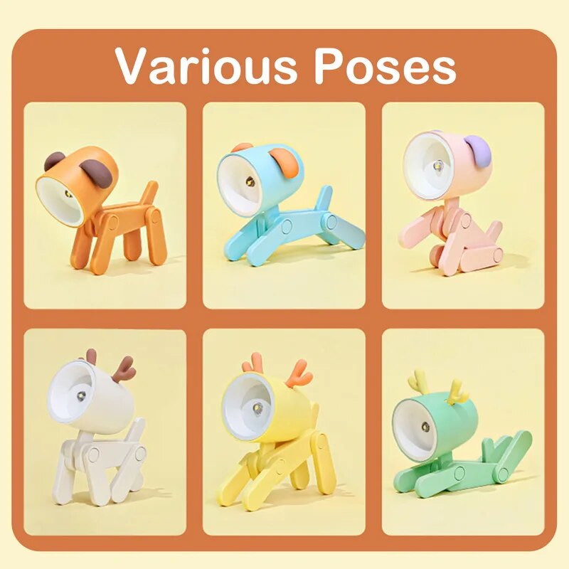 Lampe de chevet animaux enfant