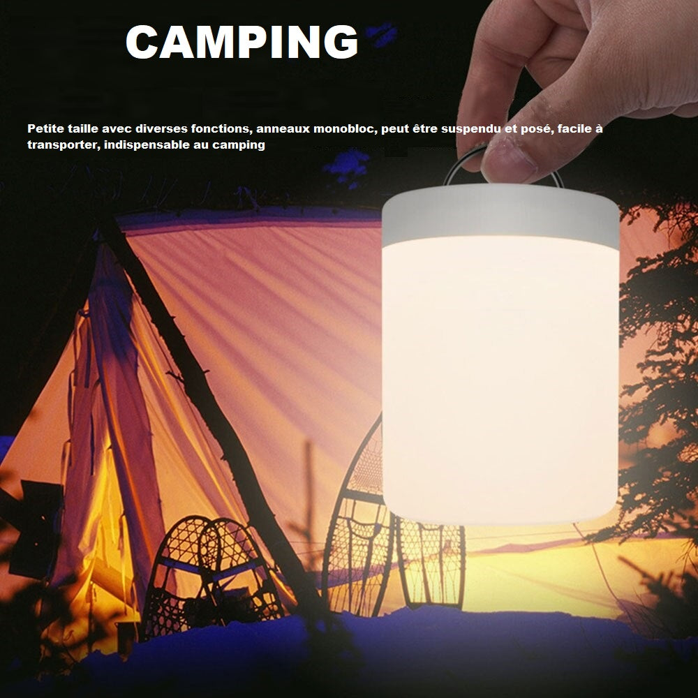 Lampe de chevet LED sans-fils Tactile RGB