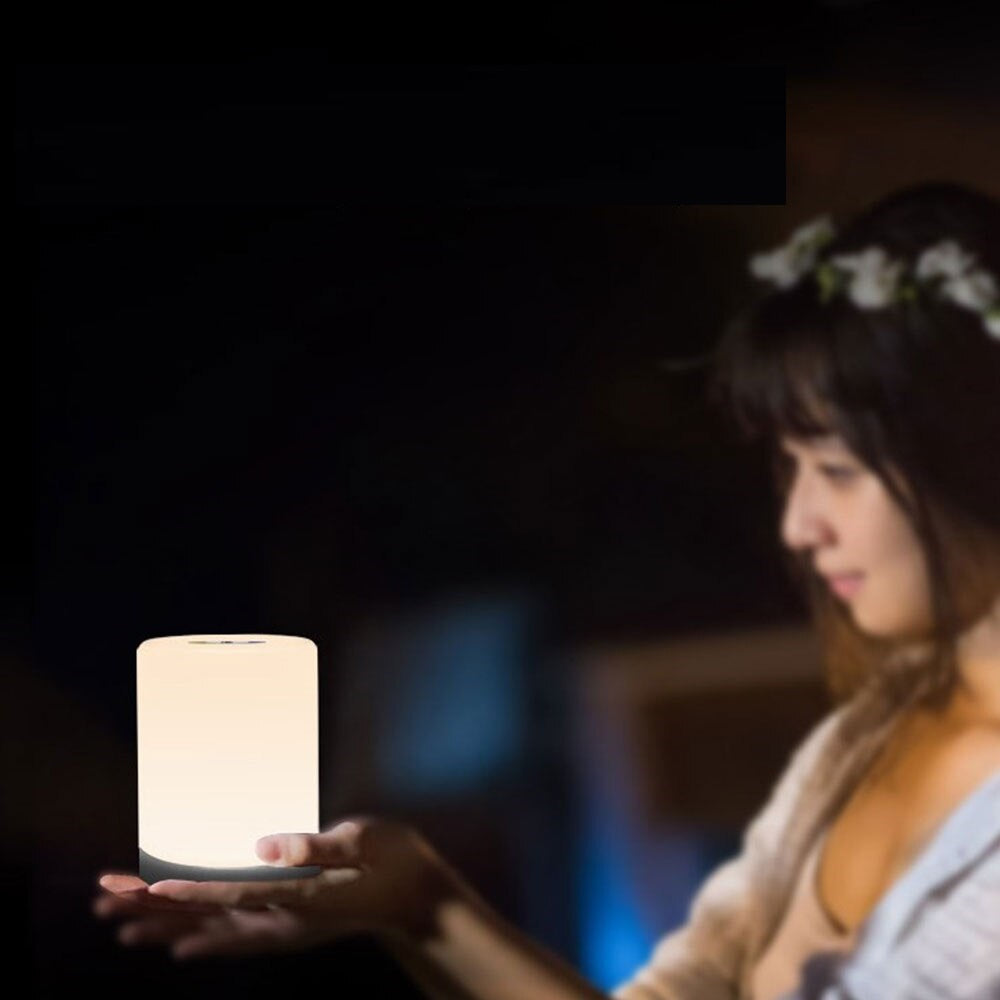 Lampe de chevet LED sans-fils Tactile RGB