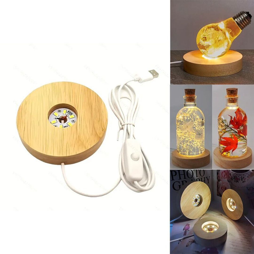 Base de Lampe de chevet ronde Led Original