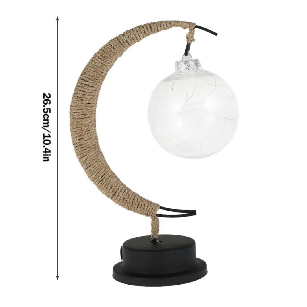 Lampe de Chevet original Forme de Croissant de Lune